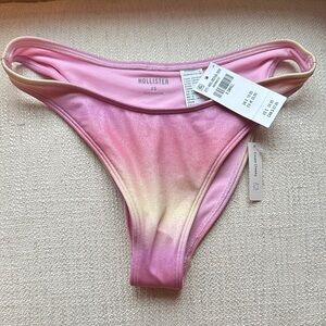 Hollister Pink to Yellow Ombre Bikini Bottoms